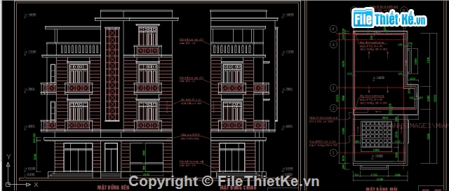 Bản vẽ nhà phố,thiết kế nhà 4 tầng,bản vẽ nhà phố 4 tầng,thiết kế nhà